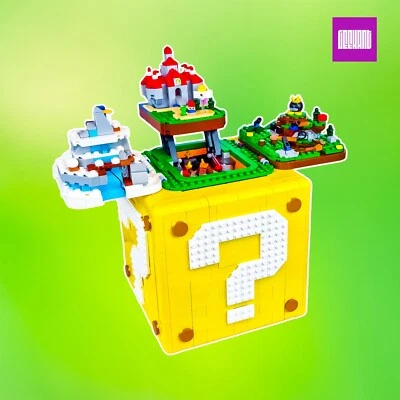GEEKANT Figure Building Block Set - Super Mario 64 Question Mark Block 71395 - Image 1 of 4