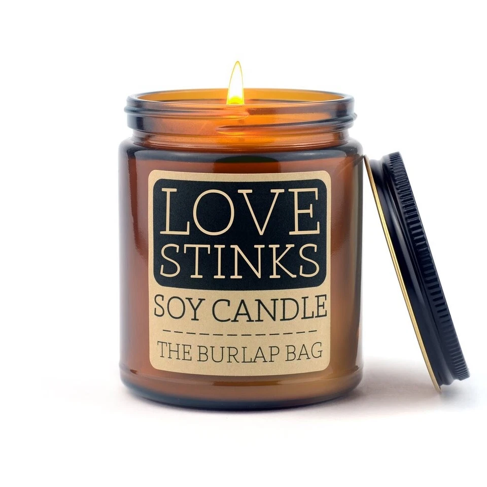 The Burlap Bag Love Stinks 9oz Soy Candle - Image 1 of 1