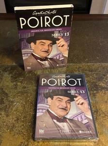 Agatha Christie's Poirot - Series 13 - DVD 3 Disc Set - U.K. Broadcast - NEW - Picture 1 of 4