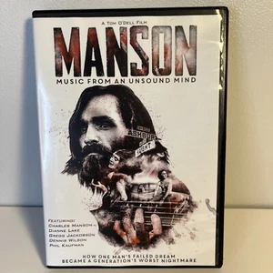 MANSON: MUSIC FROM AN UNSOUND MIND DVD 2019 Vision Films Very Good - Picture 1 of 6