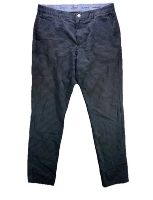 Bonobos Golf Seersucker Pants Mens 34x34 (fits 34x32) Black Athletic Fit Stretch - Image 1 of 4