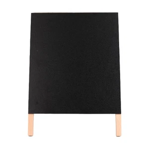 Message Board Standing Blackboard Business Menu Small Wooden Chalkboard Sign - Picture 1 of 6