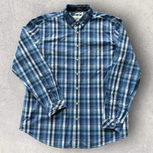 Joules Hemd Herren Gr. XL blau kariert Button Down Langarm Slim Fit Logo - Bild 1 von 11