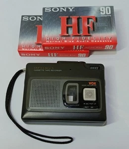 Optimus CTR-115 VOX Cassette Tape Recorder Player Voice Activated - Picture 1 of 4