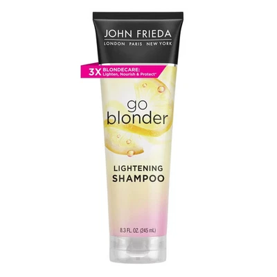 John Frieda Sheer Blonde Go Blonder Lightening Shampoo 8.3 oz - Image 1 of 4