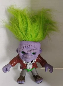 Vintage BATTLE TROLLS Frankentroll Frankenstein grüne Haare Actionfigur Spielzeug - Bild 1 von 6