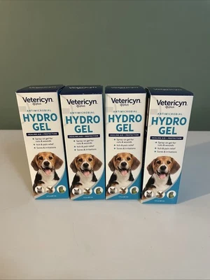 (4)Vetericyn Plus Antimicrobial Hydro Gel, Healing Aid + Protection Exp - 04/26 - Image 1 of 4