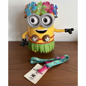 [Raro] Cubo de palomitas estilo hawaiano USJ Minions - Imagen 1 de 4