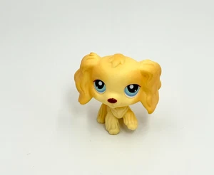 LPS Littlest Pet Shop Giallo Cocker Spaniel #91 Occhi Blu - Foto 1 di 5