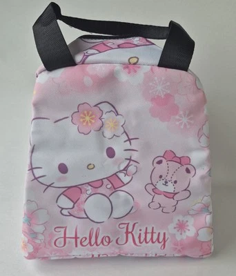 Bolsa de almuerzo aislada HELLO KITTY rosa NUEVA sin etiquetas Foto 1 de 4