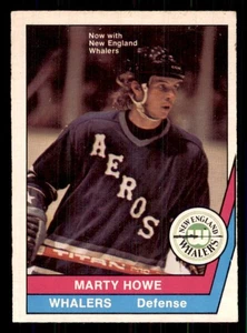 1977-78 O-Pee-Chee #65 Marty Howe New England Whalers - Imagen 1 de 2