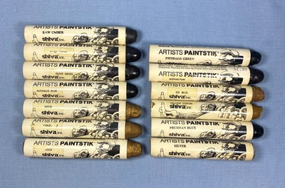 Vintage Shiva Markal Artist Paintstik 1987 Oil Paint Sticks Used -You Pick Color - Image 1 of 2