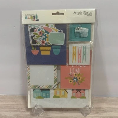 Набор журналов Simple Stories "Domestic Bliss" альбом карманная страница система мусор - Изображение 1 из 4