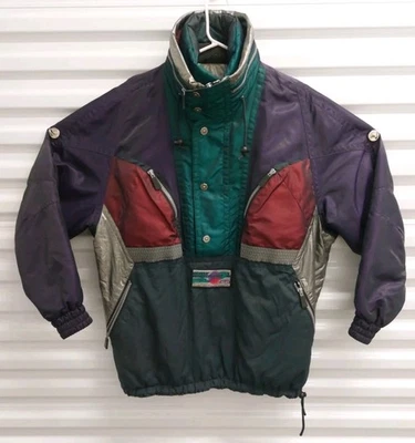 De Colección Head Sportswear Solar Dynamics Chaqueta Pullover con Capucha M Años 80 90 Bloques de Color  Foto 1 de 4