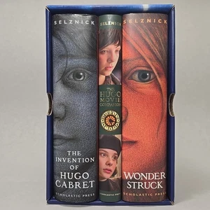 Brian Selznick Buchset Erfindung von Hugo Cabaret Companion Wonder Struck - Bild 1 von 24
