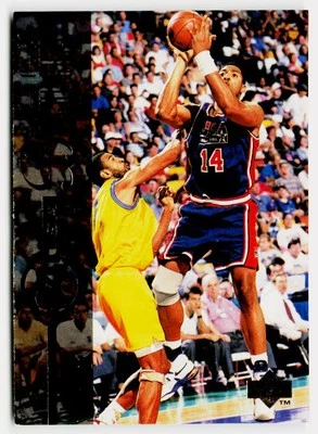 Alonzo Mourning 1994-95 Upper Deck #179 USA - Image 1 of 2
