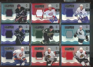 2003-04 Upper Deck Honor Roll Dean's List Jerseys Lot Of 10 Cards - Picture 1 of 4