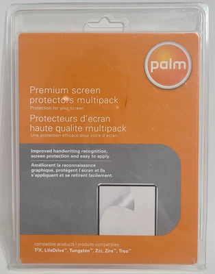 PalmOne Tungsten Zire Treo Screen Protector Multipack 3177WW | New Sealed  - Image 1 of 2