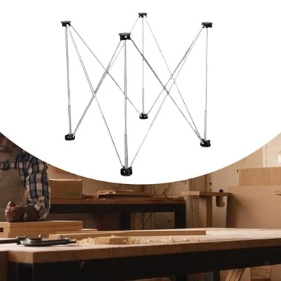 Collapsible Workbench Legs Picnic Garage Repair Table Legs Folding Workstand - Image 1 of 4