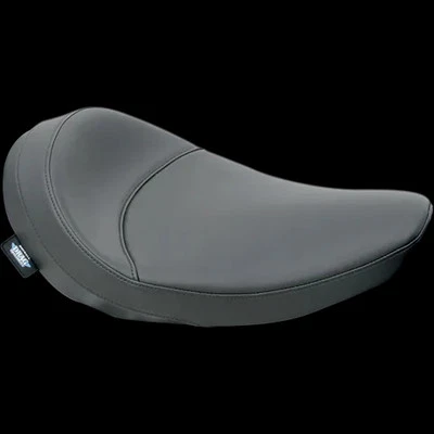 Assento solo largo liso preto DS para Harley Davidson Electra Glide Sport 82 - Imagem 1 de 4