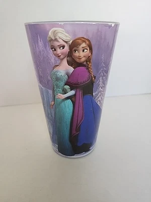 Filme Disney Frozen 1 e 2 - Copo de vidro de Elsa com Anna - Imagem 1 de 4
