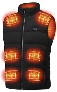 Chaleco térmico con control de barriga para hombre mujer - USB eléctrico térmico - Imagen 1 de 6