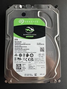 Seagate Barracuda 8TB, Internal, 5400 RPM, (ST8000DM004) 3.5 inch Hard Drive - Afbeelding 1 van 8