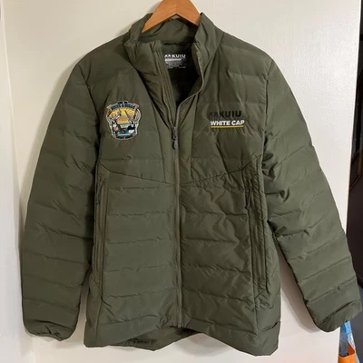 Kuiu jacket elements men's large puffer winter coat legacy ranch white cap logo - Image 1 of 4