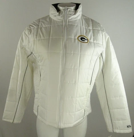 Green Bay Packers NFL G-III Women's Quilted Puffer Jacket Cover