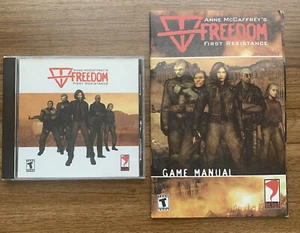 Anne McCaffrey's Freedom First Resistance (PC, 2000) Near Mint Game - Afbeelding 1 van 5