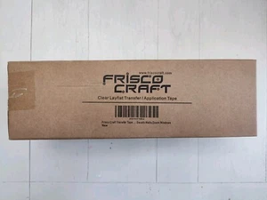 Frisco Craft Clear Layflat Transfer/ Application Tape - Picture 1 of 5