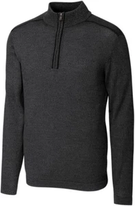 NWT Cutter and Buck Henry Marled LS Wool Blend Sweater 3XB MSRP 160.00 - Picture 1 of 1