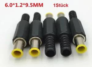 Connettore presa in legno 6,0 * 1,2 mm * 9,5 mm spina di ricarica fai da te spina di corrente DC - Foto 1 di 2