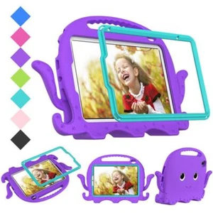 Kids Case For iPad Mini 2 3 4 5 6 EVA Foam Shockproof Handle Stand Rugged Cover - Picture 1 of 26