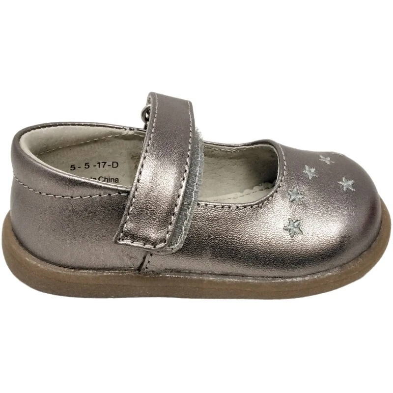 See Kai Run Mary Jane Harriett Baby Girl Size 4.5 Dress Mary Janes Gold  - Image 1 of 3