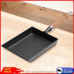 Egg Frying Pan Non-Stick Japanese Omelette Pan Cast Iron Breakfast Pot Mini Cook - Picture 1 of 10