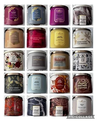 Bath & Body Works Large 3-Wick Scented Candle 14.5 oz Essential Oils and Soy Wax - Image 1 of 4