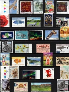 AUSTRALIAN STAMPS $1.50 S/A & SHEET, HIGH VALUE, CURRENT ISSUES 2025 USED/BULK - Picture 1 of 1