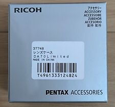 Funda para lentes RICOH PENTAX DA70 para DA15mm Limited, DA70mm Limited, DA35mm Macro Ltd