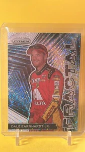 2023 Panini Prizm Racing White Sparkles Fractal Dale Earnhardt Jr #F8 - Picture 1 of 2