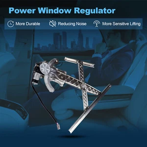 For Expedition 2002-1997 Front Driver Side Window Regulator w/ Motor - Picture 1 of 13