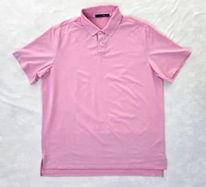 RLX Ralph Lauren Men's Golf Polo with Wicking Fabric Size XL Pink EUC - Picture 1 of 9