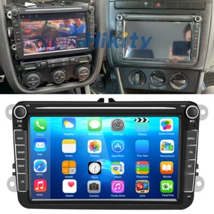 8" Autoradio Android GPS Navi RDS für VW GOLF 5 6 Passat Touran Tiguan EOS Jetta - Bild 1 von 24