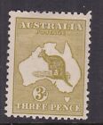 AUSTRALIA  ^^^^ 1913  RARER  sc# 5 hinged  KANGAROO  CLASSIC hcv@  rum33aust