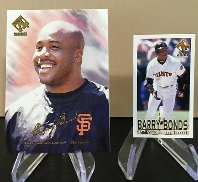 Barry Bonds 2000 Pacific Private Stock LOT #127 ++ MINI PS-2000 Action #49 - Image 1 of 4
