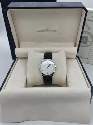 JLC Jaeger-LeCoultre Master Ultra-Thin 34mm Manual Wind Watch - 145.8.79.S - Image 1 of 4