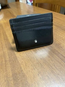 porta carte di credito in pelle MONTBLANC - Foto 1 di 4