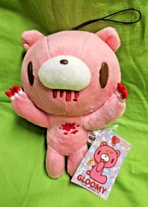 Gloomy Bear Plush Pink Naughty Grizzly Blood Claws Goth - Picture 1 of 9