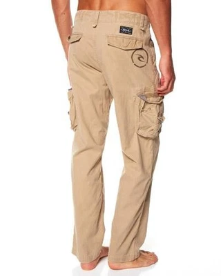 Pantalones Rip Curl Para Hombres 32 TRAIL CARGO PANT Pantalones Algodón - CPA4AC Caqui Foto 1 de 2