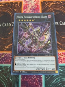 Yu-Gi-Oh! Willow, Gründer der Drudge Dragons DABL-DE047 Super Rare 1st Ed NM - Bild 1 von 4